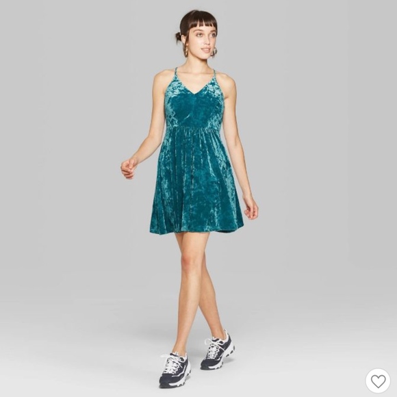 wild fable velvet dress